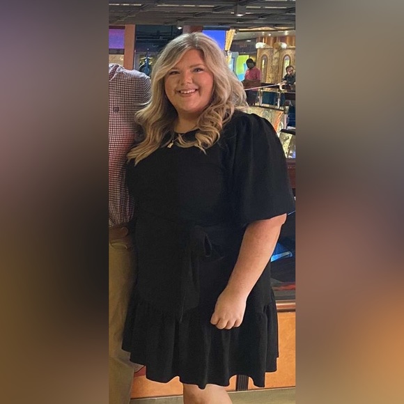 City Chic Plus Size Formal Black Dress - Picture 5 of 6